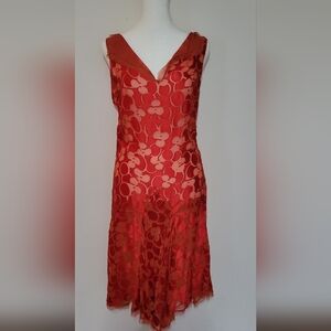 Marc Jacobs 100% Silk Red Dress 💗